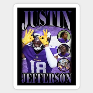 BOOTLEG JUSTIN JEFFERSON Sticker